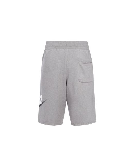 Nike Gray As Sportswear Spe Ft Alumni Short Logo for men