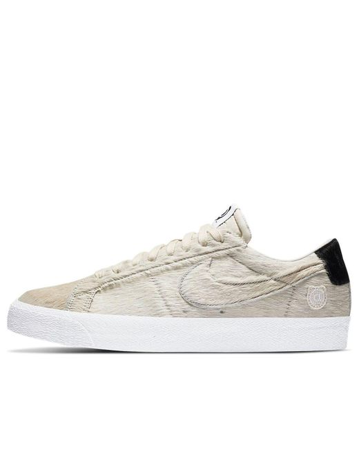 Nike White Medicom Toy X Blazer Low Sb 'Be@Rbrick' for men