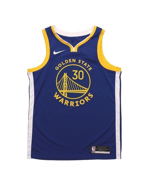 Nike Blue Nba Team Limited Jersey Sw Fan Edition Golden State Warriors Curry No. 30 2020-2021 Season for men