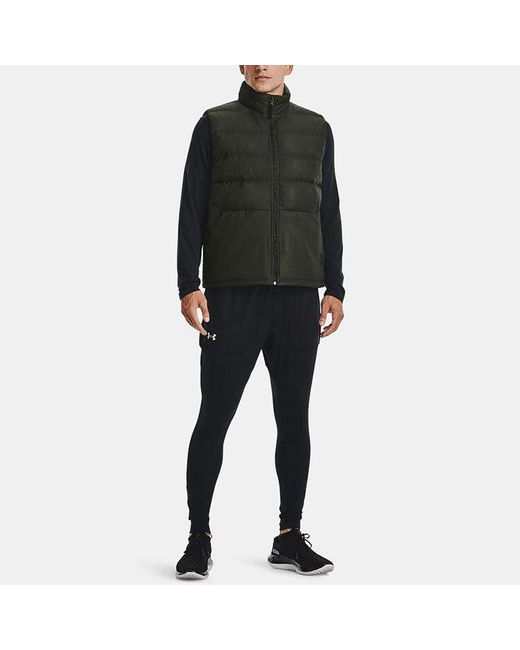 Under Armour Green Ua Storm Sportstyle Down Vest 'Dark' for men