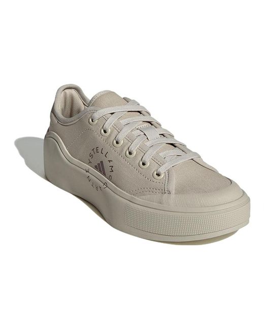 Adidas Gray By Stella Mccartney Court Shoes 'Gobi Shadow' for men