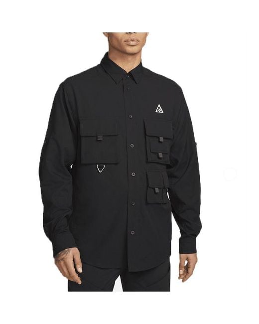 Nike Black Acg Dri-Fit Uv Devastation Trail for men