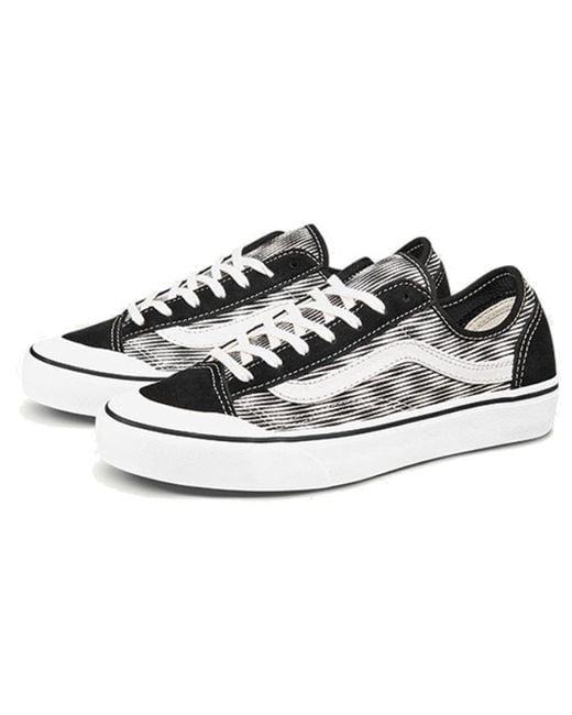 Vans Brown Style 36 Decon Sf 'Hemp Blur Checkerboard' for men