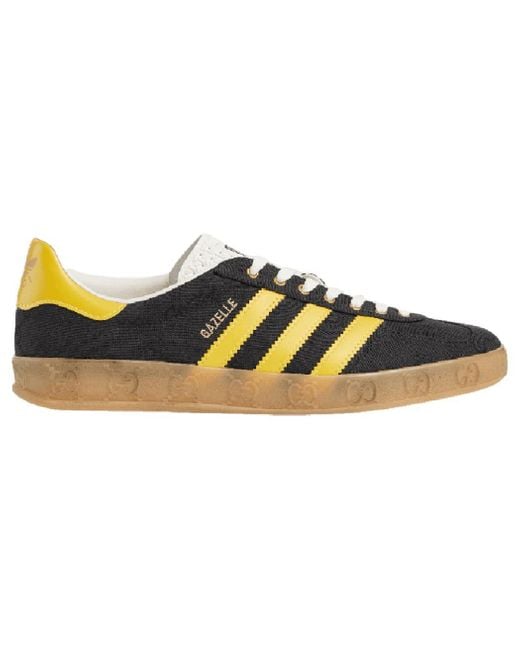 Gucci Blue Adidas X Gazelle for men