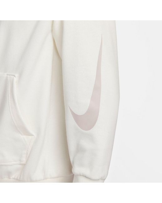 Nike White Ja Standard Issue Dri-Fit Pullover Basketball Hoodie for men