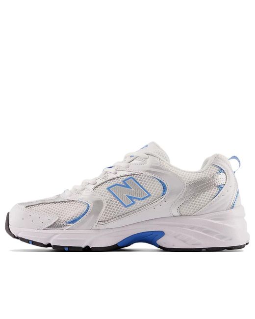 New Balance Mr530ema Bianco Argento Bianco Argento/38 in White for Men ...