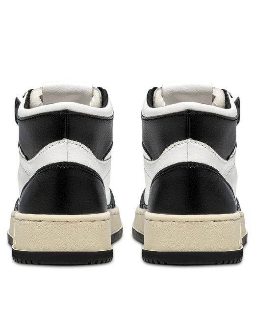 Autry Black (Wmns) Medalist Mid Bicolor