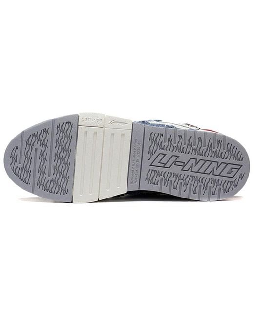 Li-ning Blue Superwave Golden 'Denim' for men