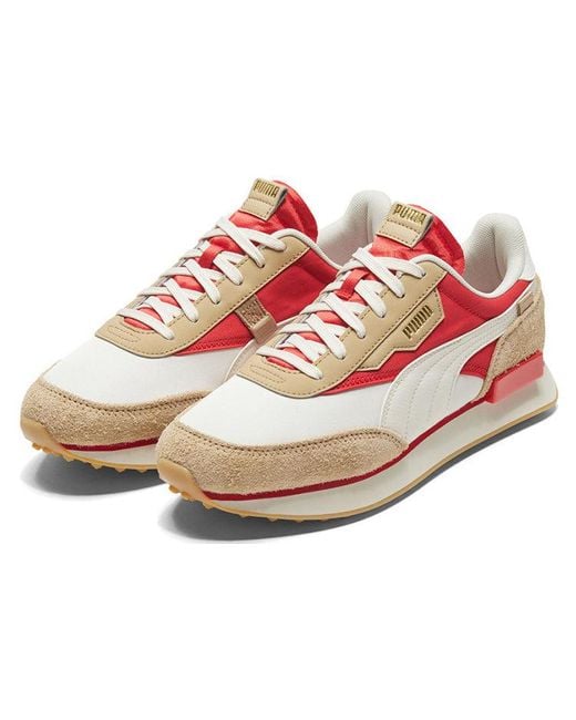 PUMA Red Future Rider Game On Pebble' for men