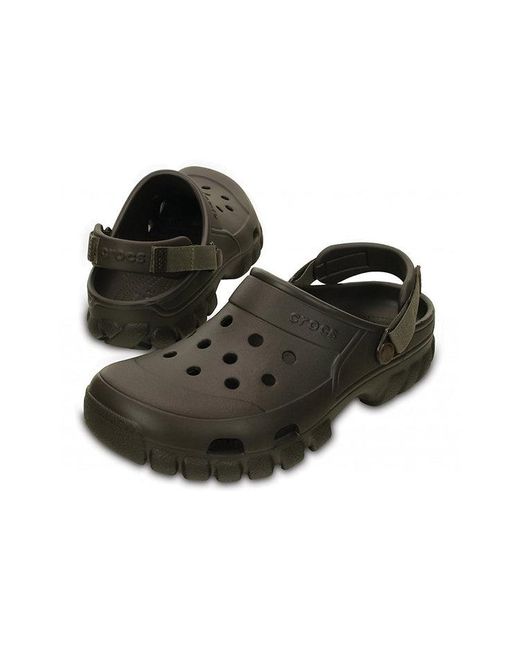 CROCSTM Brown Minimalistic Wear-Resistant Cozy Sports Sandals for men