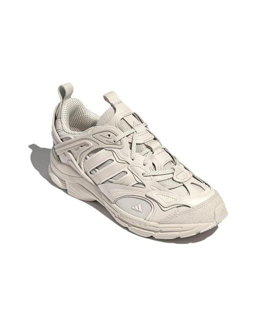Adidas White Spiritain 2000 Deluxe Marathon Running Shoes for men
