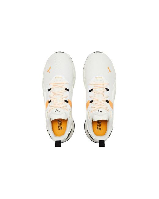 PUMA White Stride Open Road