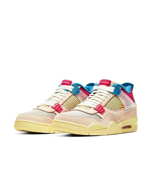 Nike Blue 4 Retro X Union La 'Guava Ice' for men