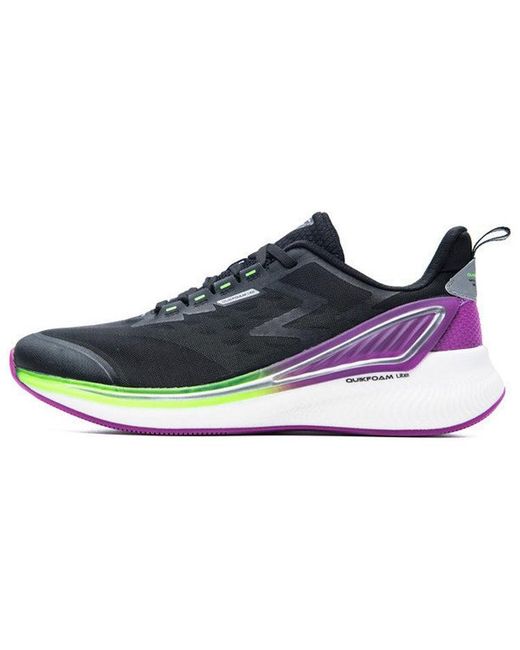 361 Degrees Blue Qu!K Lite Lightweight Breathable Running Shoes for men