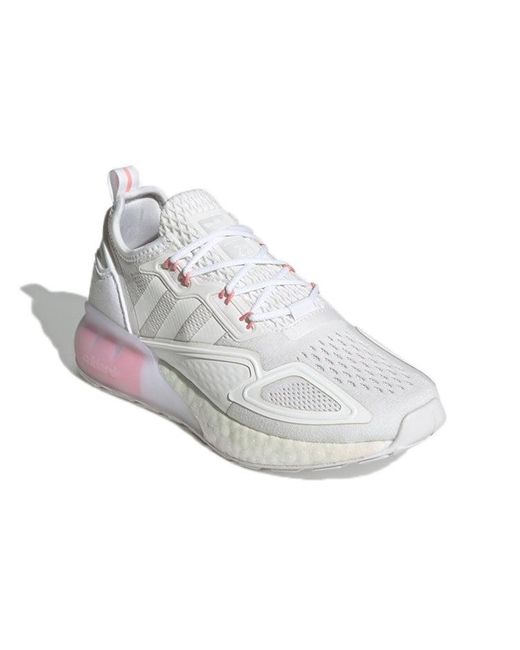 Adidas White (Wmns) Zx 2K Boost 'Footwear'