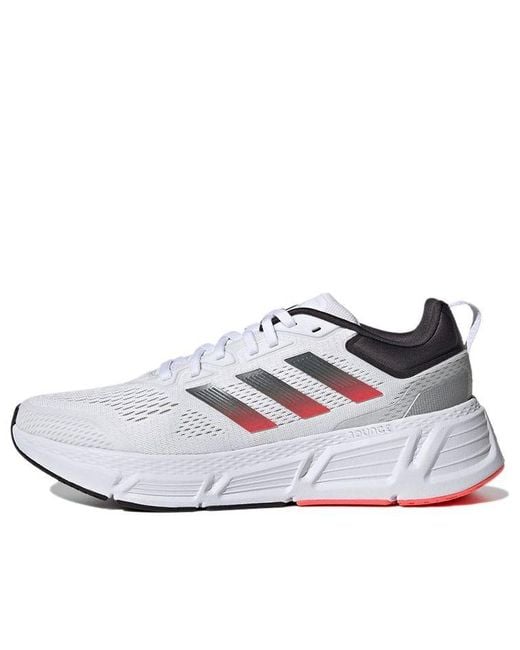 Adidas White Questar Shoes for men