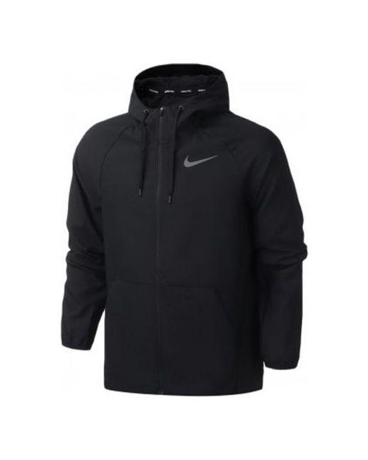 Nike Blue Flex Full-Length Zipper Cardigan Woven Sports Jacket for men