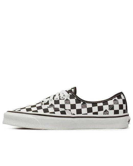Vans White Dover Street Market X Og Authentic Lx 'Checkerboard' for men