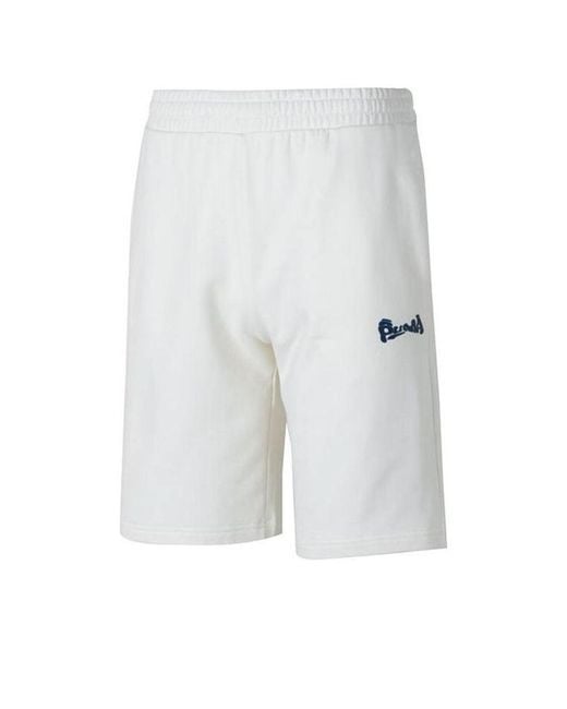 PUMA White Sport Shorts for men