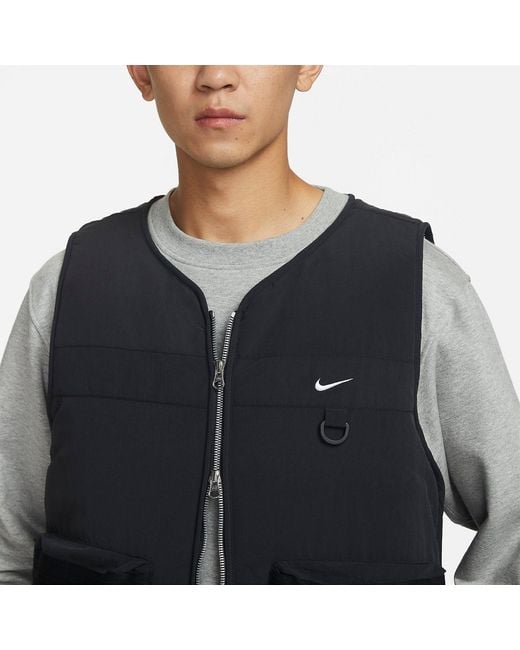 Nike Blue Full-Zip Premium Basketball Vest for men
