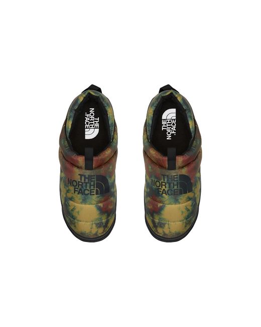 The North Face Black Nuptse Mules Dye' for men