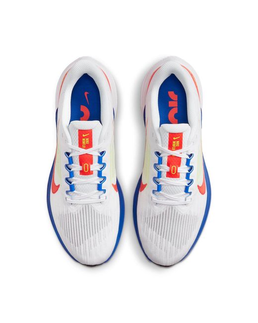 Nike White Air Zoom Winflo 9 'Bright Crimson Racer' for men