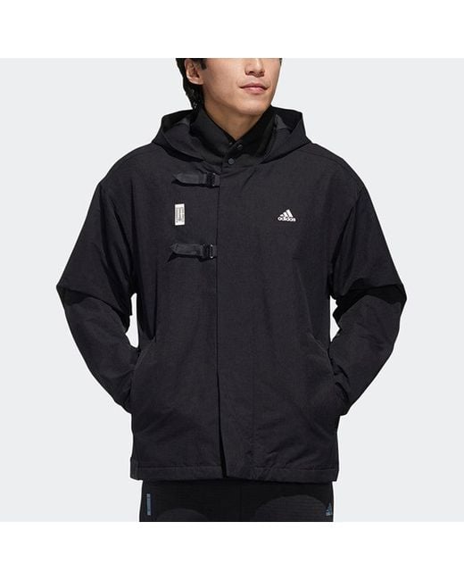 Adidas Black Wj Htt Casual Sports Jacket for men