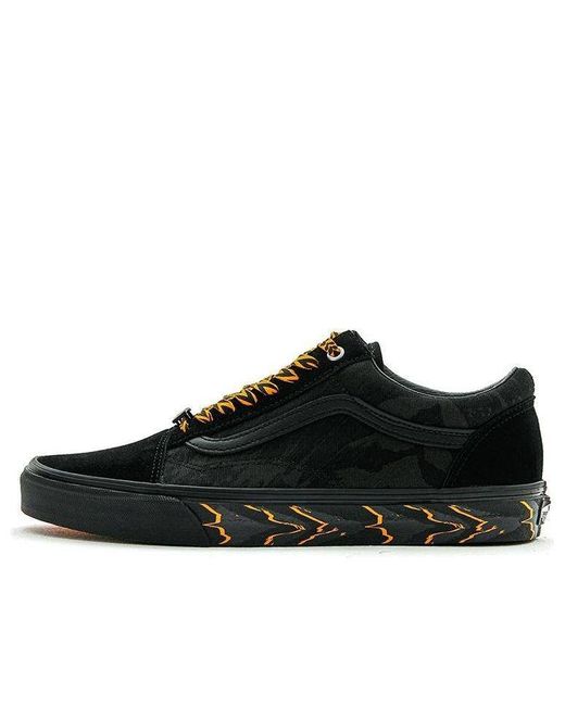 Vans Black Huatunan X Old Skool Low-Top Sneakers for men