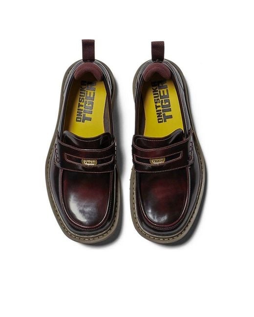 Onitsuka Tiger Black Tiger Loafer for men