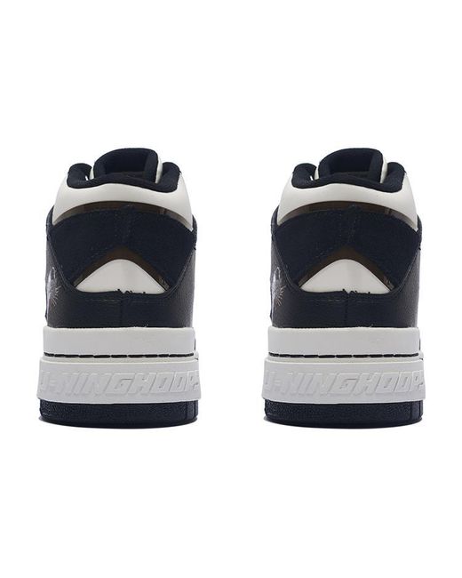 Li-ning Blue Badfive Rookie High for men