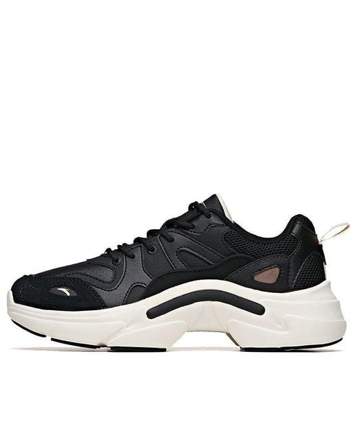 Anta Black (Wmns) Life Series Sneakers Dad Shoes'