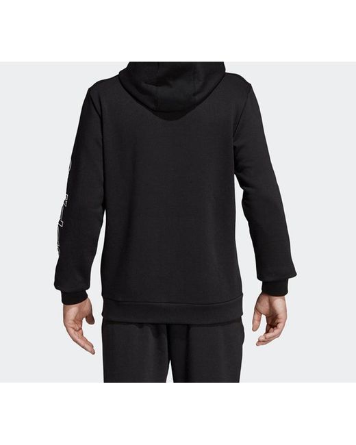Adidas Black Originals Sports Stylish Hooded Knit Jacket for men