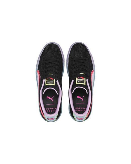 PUMA Blue (Wmns) Sophia Webster X Suede Fiery Coral'
