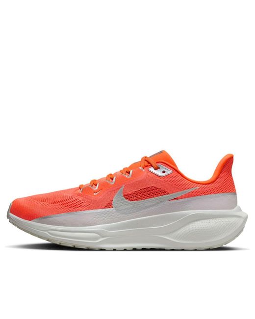 Nike Red Air Zoom Pegasus 41 Premium 'Hyper Crimson Safety Sliver' for men