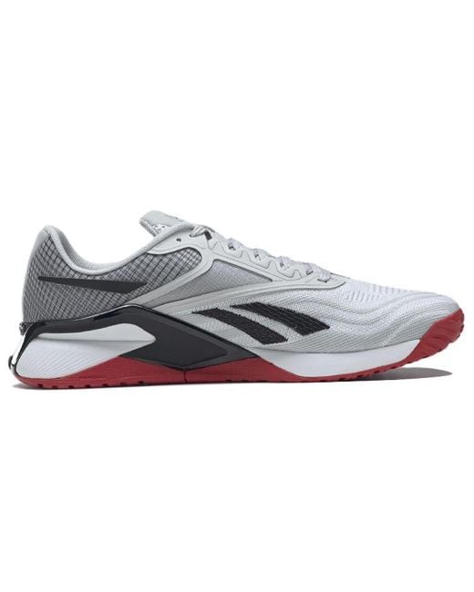 Reebok White Nano X2 Pure' for men