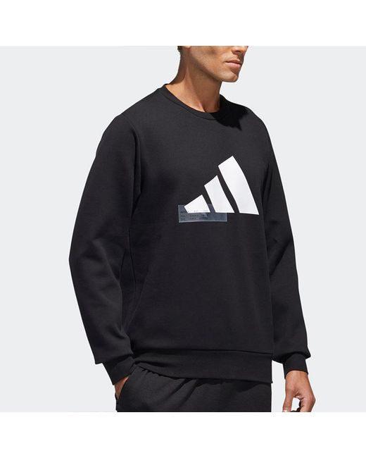 Adidas Blue Ub Gfx Swt Sports Stylish Pullover for men