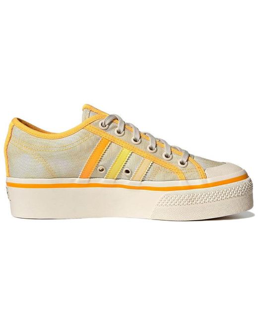 Adidas Yellow (Wmns) Nizza Platform 'Almost Tint'
