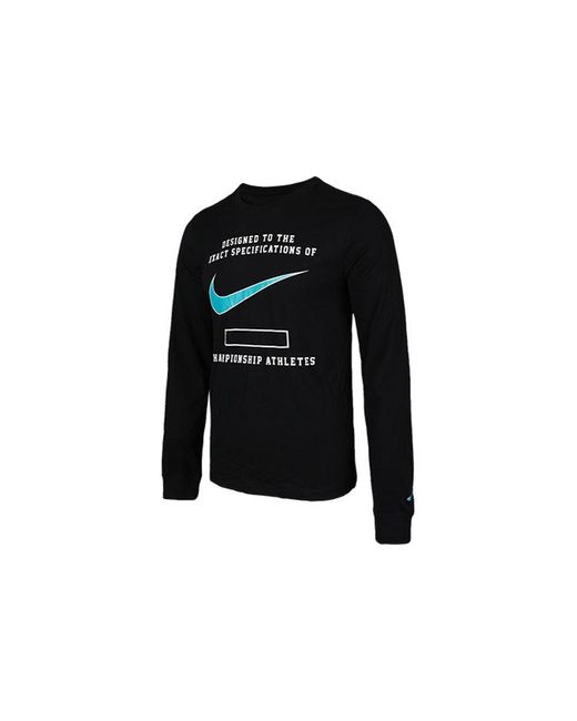 Nike Black Sportswear Casual Sports Long Sleeves for men