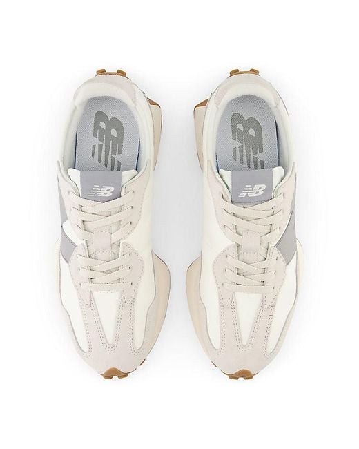 New Balance White 327 'Moonbeam' for men