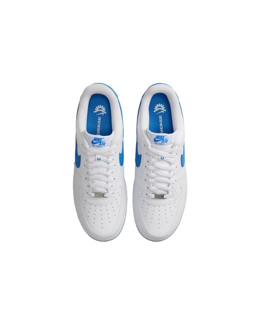 Nike Blue Air Force 1 Flyease Hyper Royal' for men