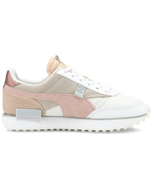PUMA White (Wmns) Future Rider Soft Metal 'Natural Vanchetta'