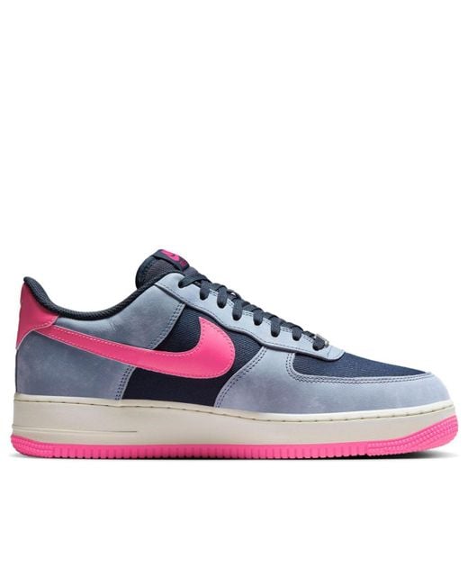Nike Blue Air Force 1 '07 Lx 'Dark Obsidian Ashen Slate' for men