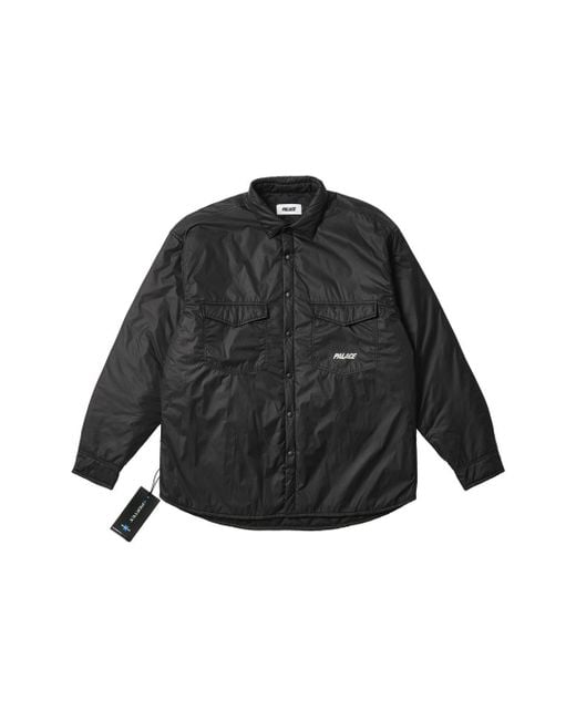 Palace Black Insulated Pertex Shirt for men