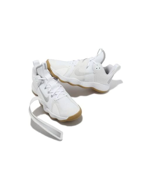 Nike White React Hyperset Se Metallic' for men