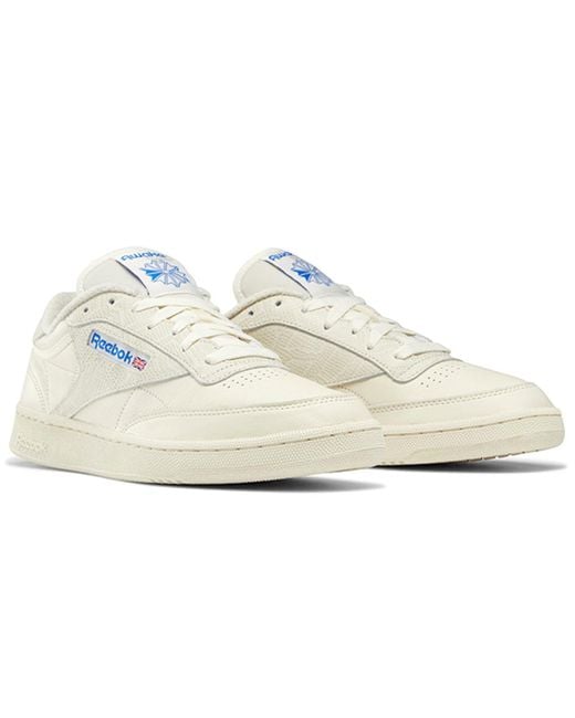 Reebok White Awake Ny X Club C 85 Snakeskin' for men