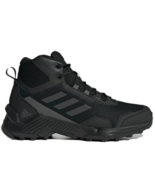 Adidas Black Eastrail 2.0 Mid Rain.Rdy Hiking Shoes 'Core' for men