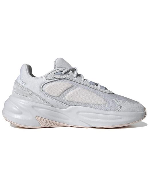 Adidas White (Wmns) Ozelle Cloudfoam Lifestyle Running Shoes 'Dash'