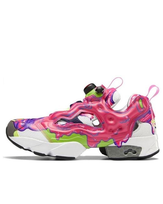 Reebok Pink Ghostbusters X Instapump Fury 'Psychomagnotheric Slime' for men