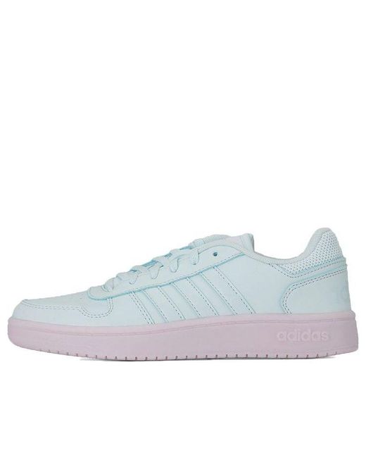 Adidas White (Wmns) Hoops 2.0 Light'