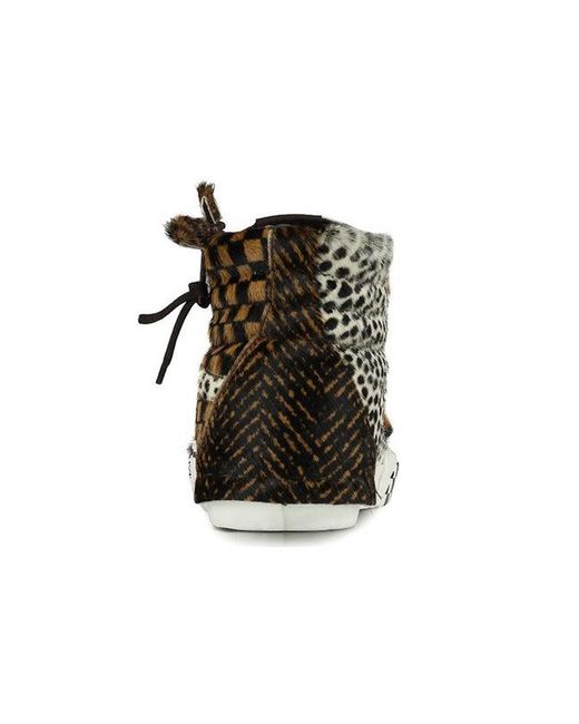 Vans Brown Sk8-Hi Cap Lx 'Animal Pack' for men